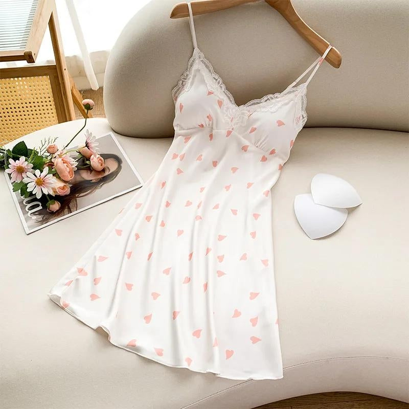 nuisette femme romantique