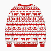 Pull de noël mixte à imprimé moche et pas cher, nutella.com jeu pull de noel 2022