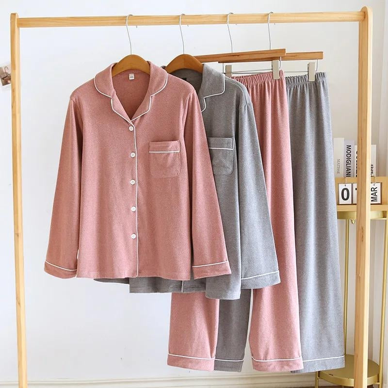 Pyjama accordé couple