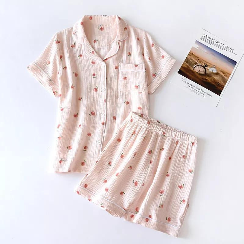 Pyjama Short Femme Taille M - Bleu, En élasthanne Et Polyamide, Neuf Avec étiquettes