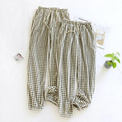bas de pyjama carreaux femme
