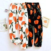 Bas de pyjama femme épais à motifs