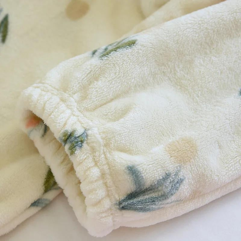 bas de pyjama chaud femme