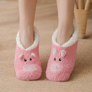 Chaussette chausson femme drôle