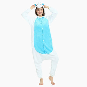 Combi pyjama licorne