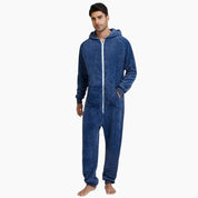 Combinaison pilou pilou homme bleu marine