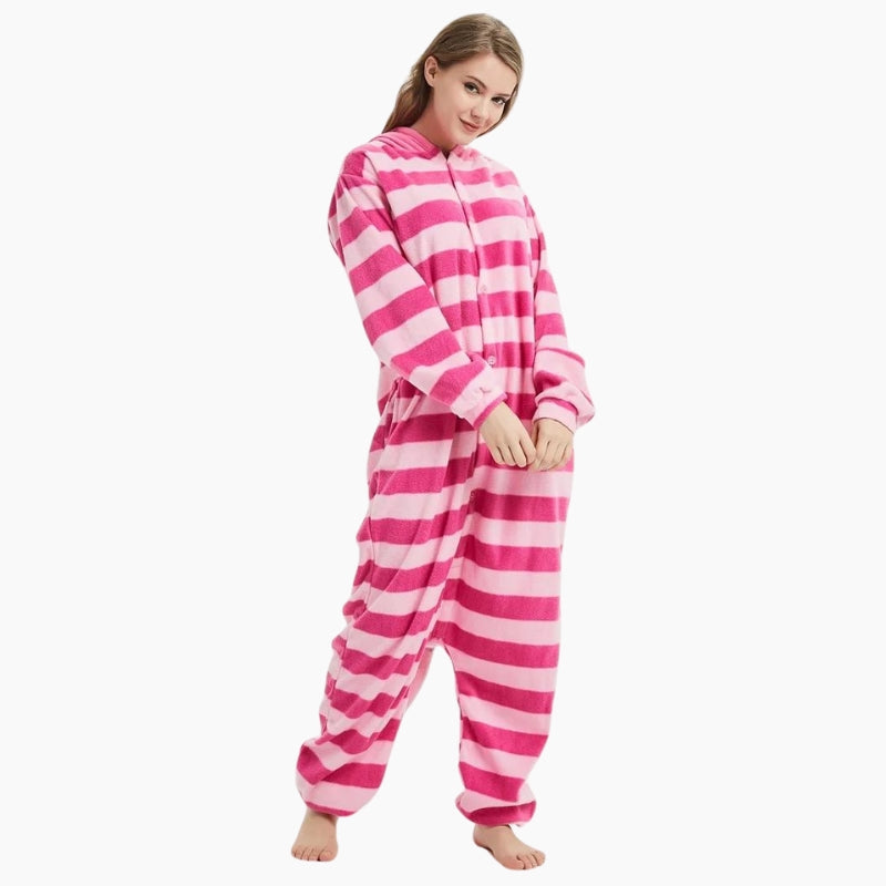 Combinaison pyjama chat du Cheshire