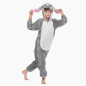 Combinaison pyjama lapin enfant