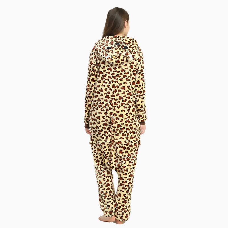 pyjama leopard femme