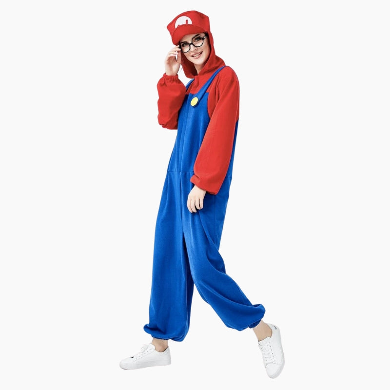 Combinaison pyjama Mario, combinaison pyjama mario homme