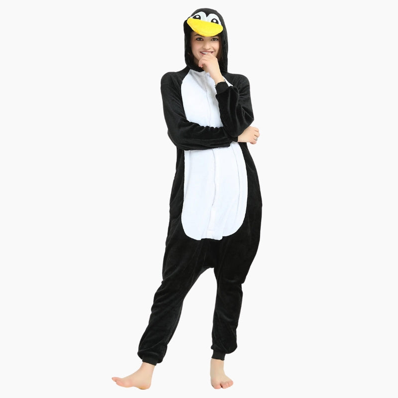 Combinaison pyjama pingouin