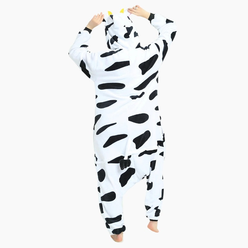 combinaison pyjama vache femme