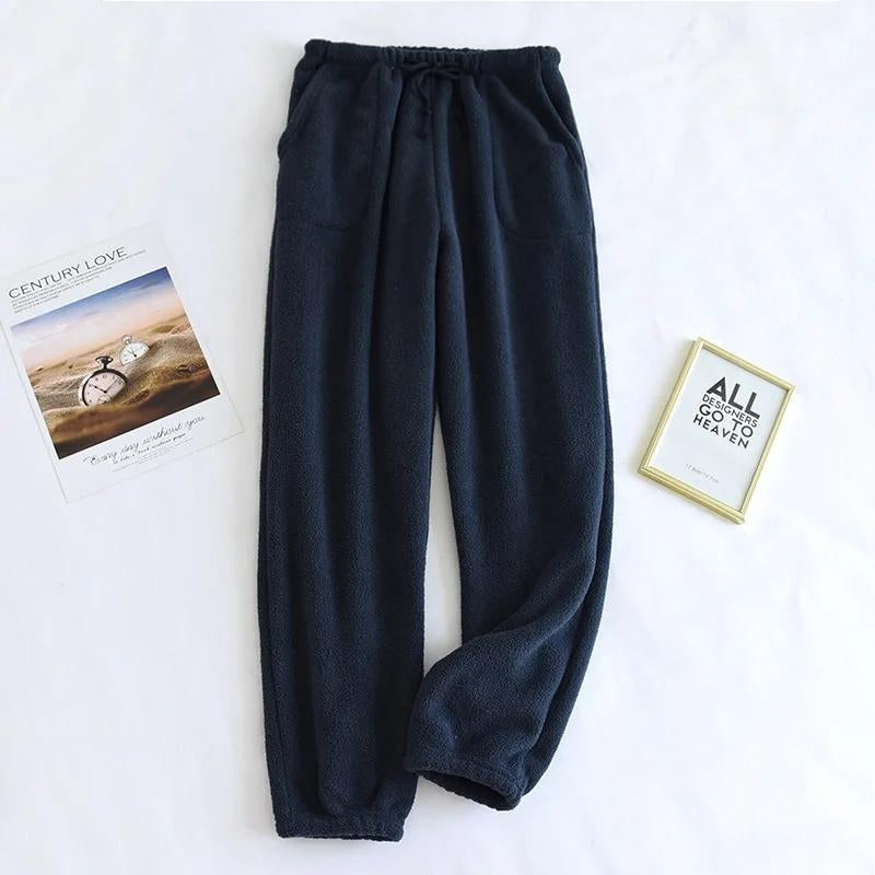 Ensemble jogging couple bleu