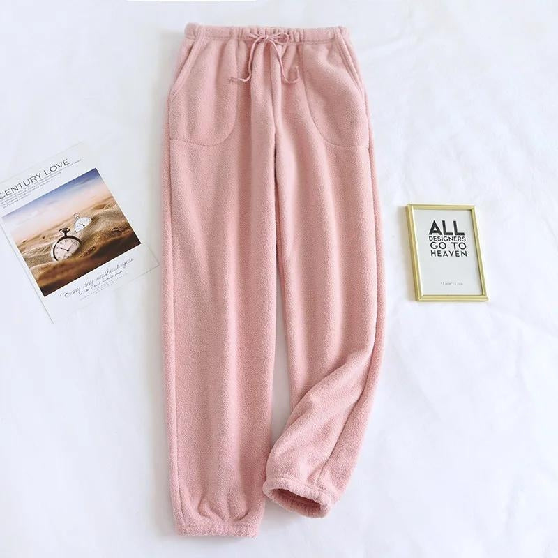Ensemble jogging couple rose