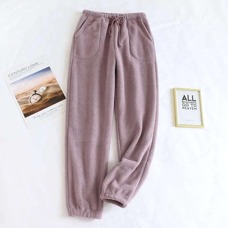 Ensemble jogging couple mauve