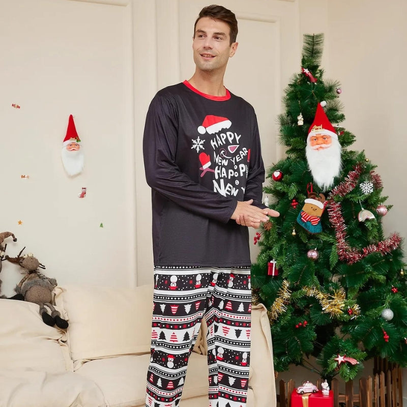 pyjamas de noel famille