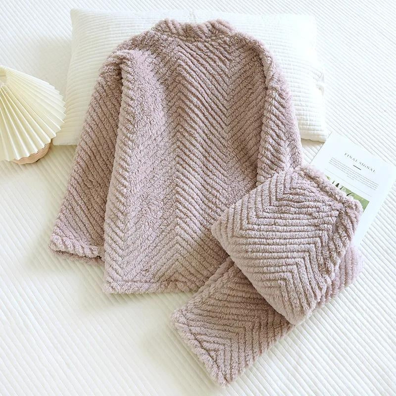 pyjama polaire chaud femme