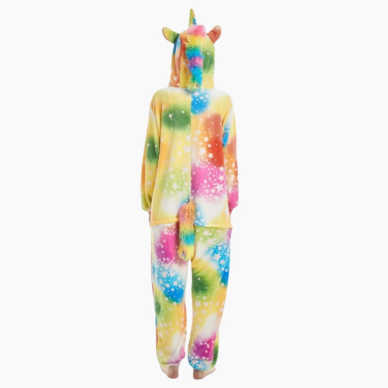 Kigurumi multicolore style pyjama licorne
