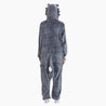 Kigurumi mixte gris et blanc style loup