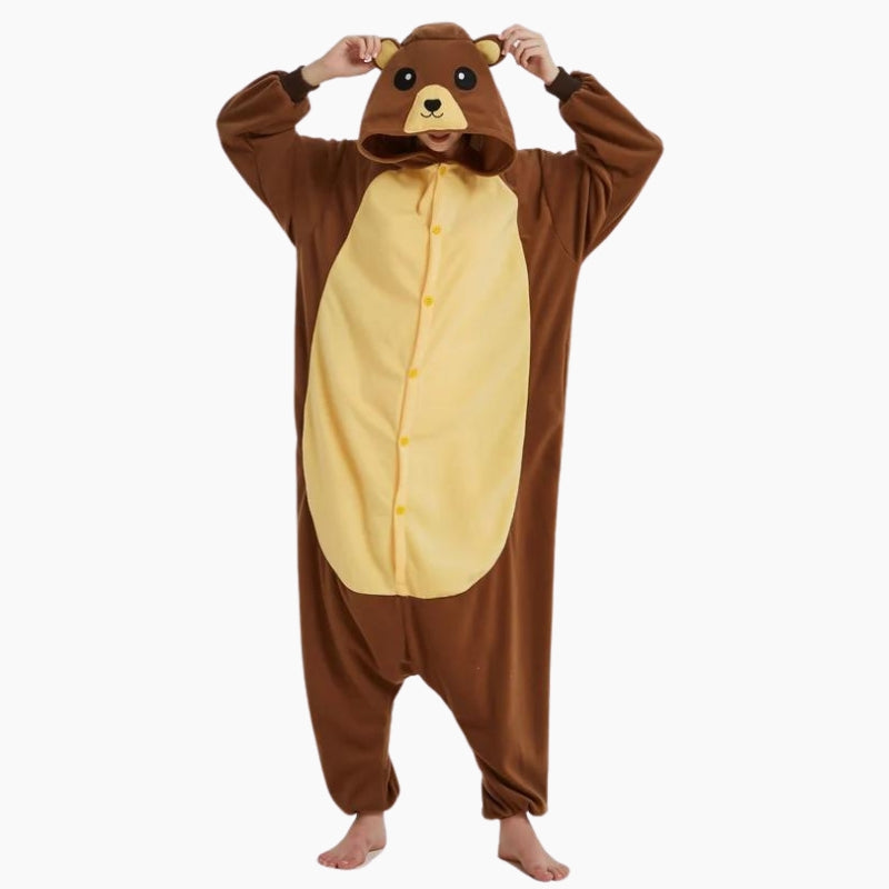 Kigurumi ours, pyjama ours homme, pyjama ours femme