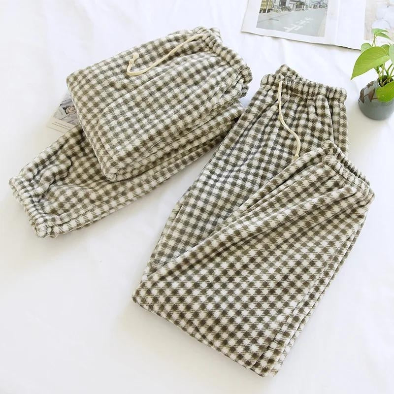 Pantalon pyjama carreaux homme bicolore