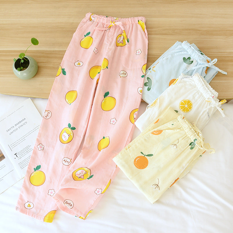 pantalon de pyjama coton femme