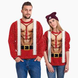 Pull de noël couple