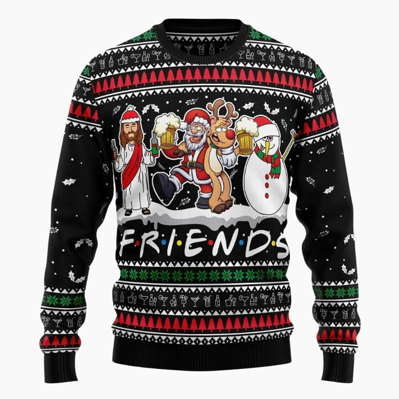 Pull de noel friends