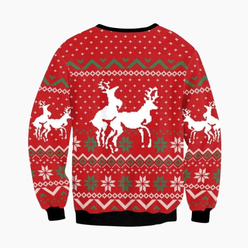 Pull de noël humour