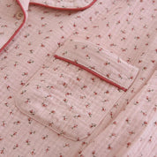 pyjama court femme coton