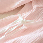 pyjama short gaze de coton femme