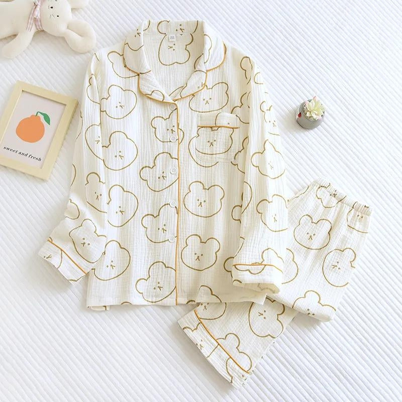Pyjama coton femme style Kawaii