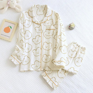 Pyjama coton femme style Kawaii