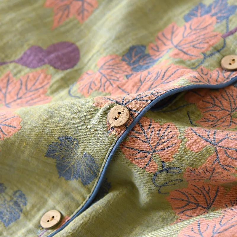 pyjama gaze de coton femme monoprix
