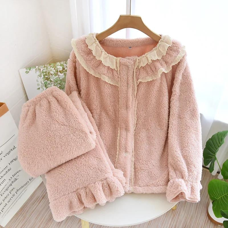 Pyjama fourrure femme