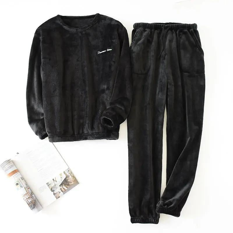 Ensemble de pyjama et jogging en matière douce pour homme