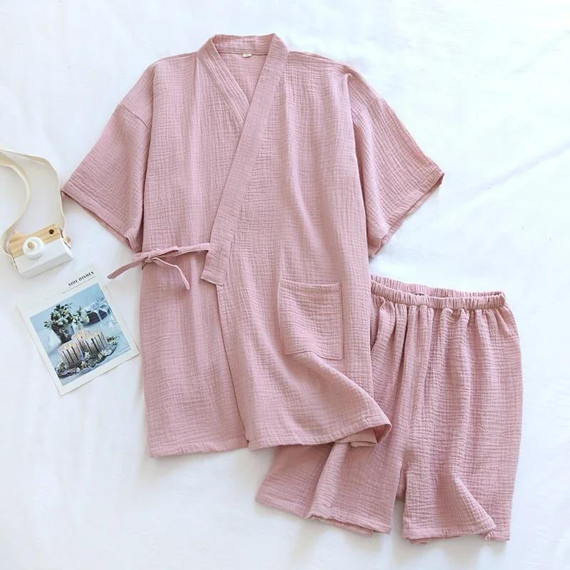 Pyjama kimono femme