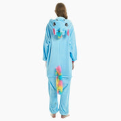 Pyjama bleu et blanc style licorne pour adultes, pyjama licorne femme etam