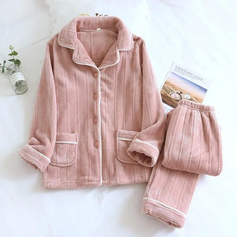 Pyjamas style matchy matchy rose et gris anthracite