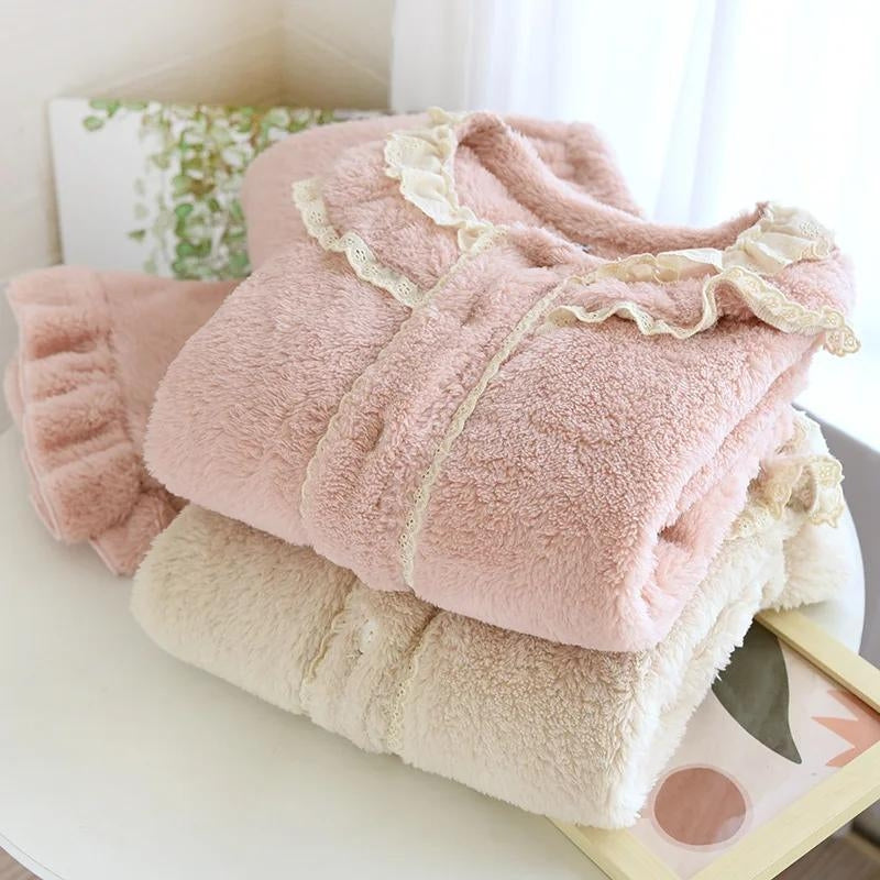 pyjama femme molleton