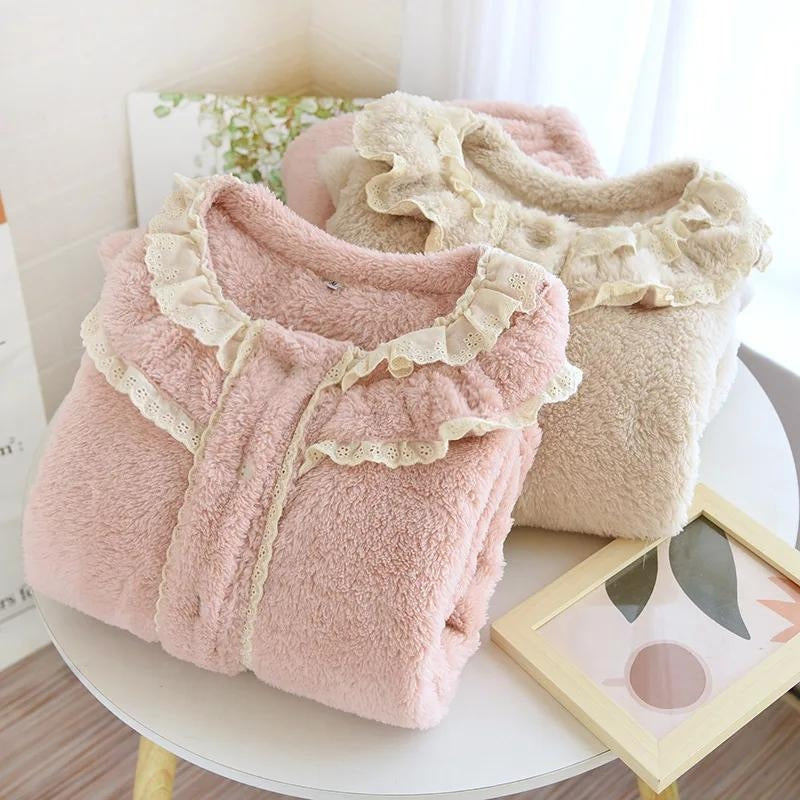 pyjamas molleton femme