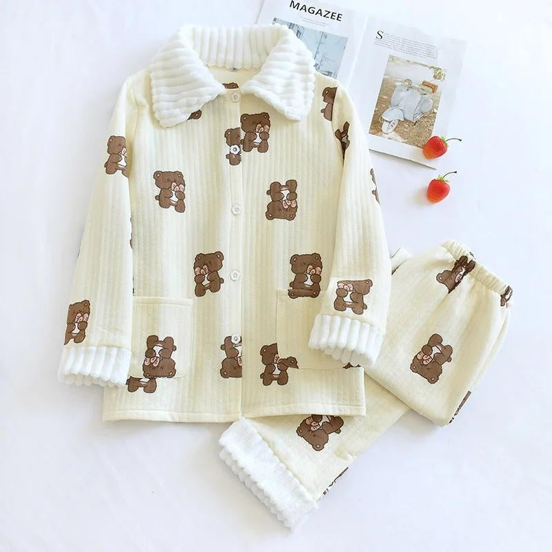 Pyjama nounours femme