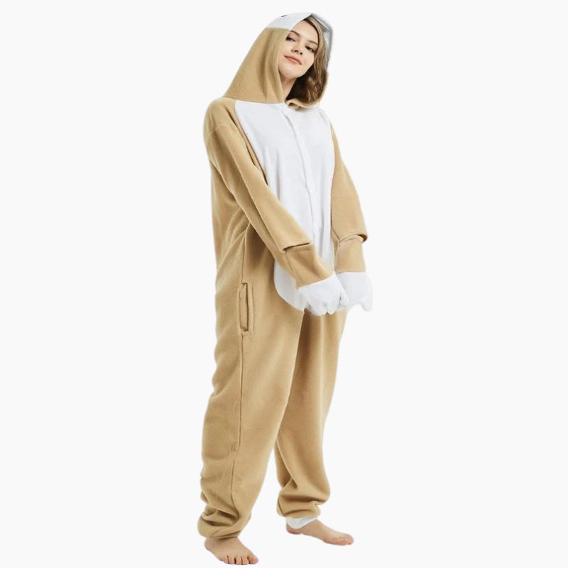 Pyjama onesie bicolore
