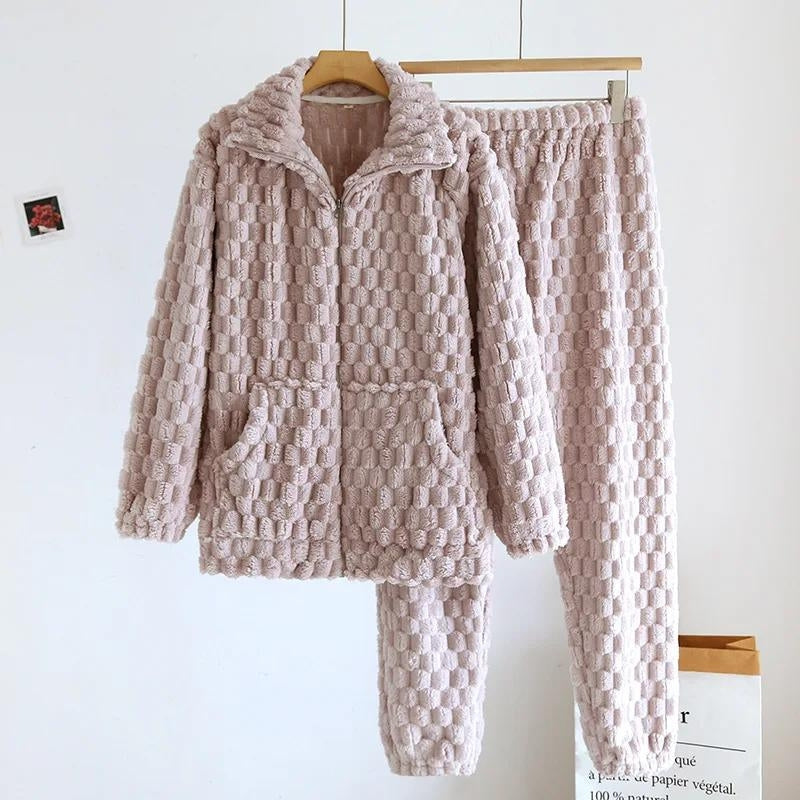 Pyjama pilou pilou femme violet