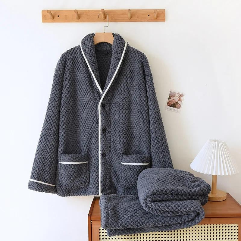 Pyjama plaid homme
