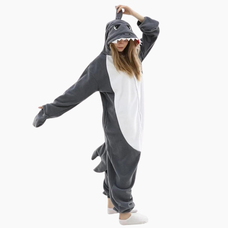 Pyjama requin gris