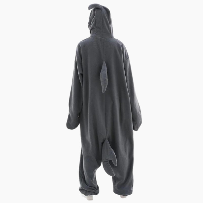 Pyjama gris anthracite style requin pour homme