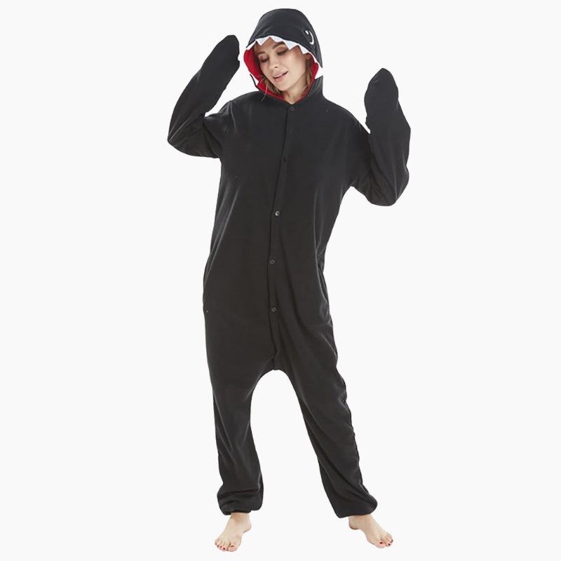 Pyjama requin noir