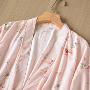 pyjama short coton kimono
