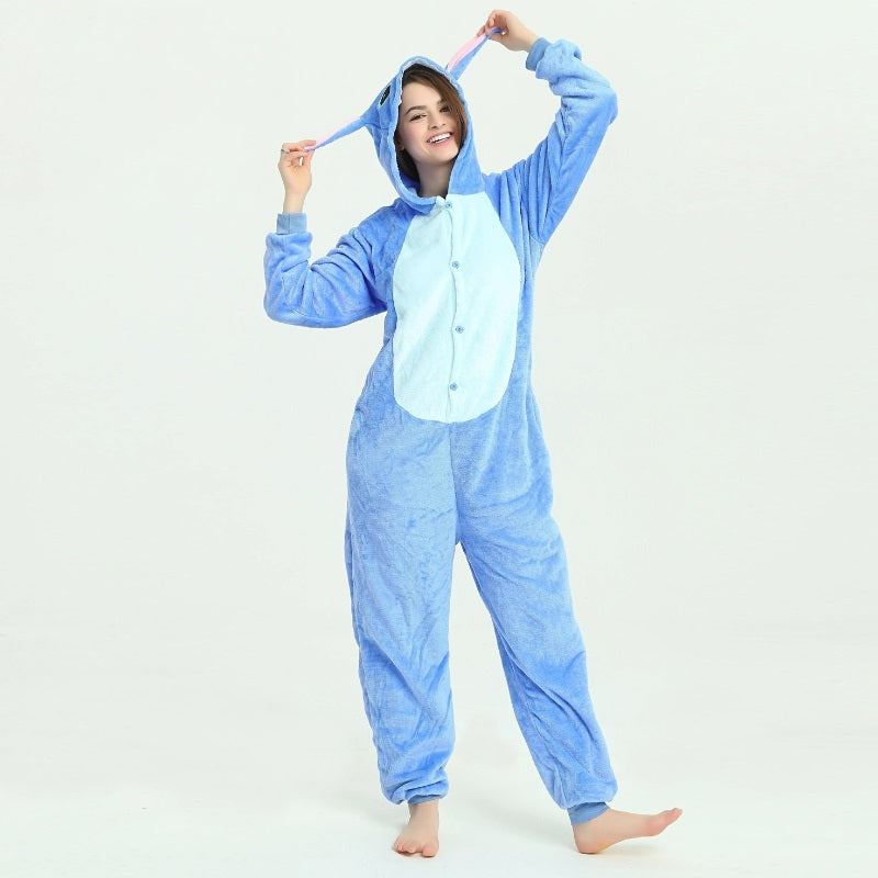 Pyjama Stitch bleu